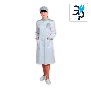 Антистатический женский халат модели M-241