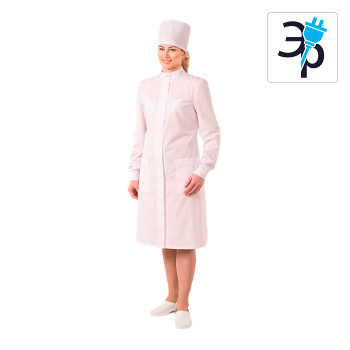 Антистатический женский халат модели M-453