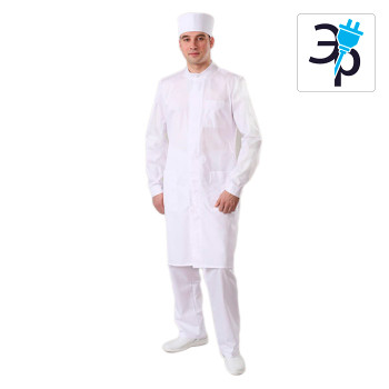 Антистатический мужской халат модели M-454