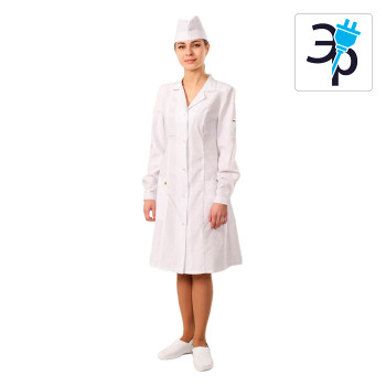 Антистатический женский халат модели M-46