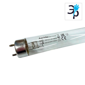 Бактерицидная ультрафиолетовая лампа Aervita T8 UVC – 15Вт, 30Вт, G13