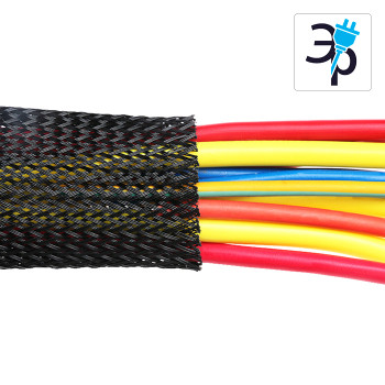 Гибкие цветные кабельные оплетки IPROFLEX 15PET – полиэстер