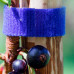 Нейлоновая лента-липучка многоразового применения для стяжки проводов, синяя - 5м