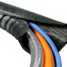 Оплетка кабельная самозаворачивающаяся тип XS – полиэстер, рулон, 100м