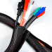 Плетеная защитная оболочка для кабеля с липучкой Raychman ПЭТ