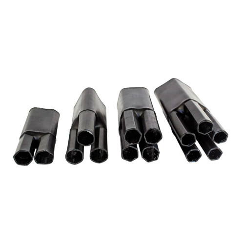 Термоусаживаемые кабельные перчатки Raychman TCT CB – черные, 2:1