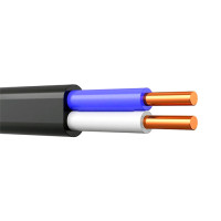 Электрический кабель ВВГ-ПНГ(A)-LS 2X1.5 ГОСТ, бухта – 50м
