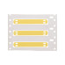 Бирка для маркировки кабеля желтого цвета hcm-b7643-yl – 1000шт.