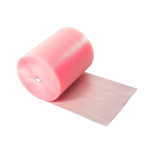 Антистатическая пузырчатая пленка Класс (D) – розовая, рулон 50м