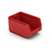 Пластиковый складской лоток 350х225х200 мм – полипропилен, красный
