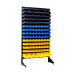 Полипропиленовый лоток для склада 300х225х150 мм - синий