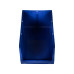 Складской ящик (контейнер) 500х300х250 мм – полипропилен, синий