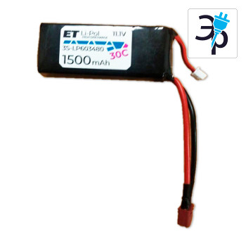 Батарея аккумуляторная Energy Technology 3S-LP603480-30CT - 1500мАч