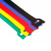 Многоразовые нейлоновые хомуты-липучки для стяжки кабеля, цветные – 150X12 мм
