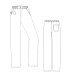 Антистатические мужские брюки Элком ELK-130M-Б126 – белые