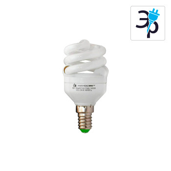 Энергосберегающая (люминесцентная) лампа Наносвет ES-SPU09/E14/840