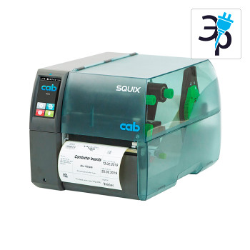 Термотрансферный принтер CAB SQUIX 6 для печати этикеток