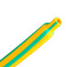 Термоусадочные желто-зеленые трубки КВТ в упаковке Т-бокс - 10м